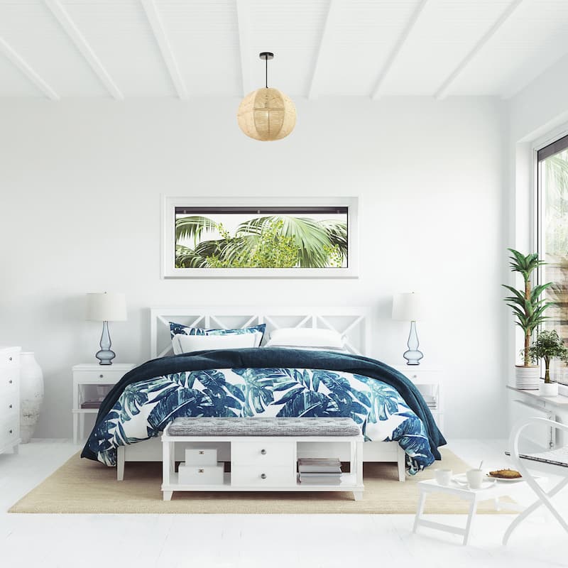 River of Goods Black and Ivory Jute and Metal 19-Inch Globe Pendant Light with Adjustable Hanging Cord - 19" x 19" x 73"