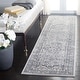 preview thumbnail 6 of 5, Martha Stewart by SAFAVIEH Kwang Vintage Oriental Rug - Grey/Ivory - 5'1" x 7'6"