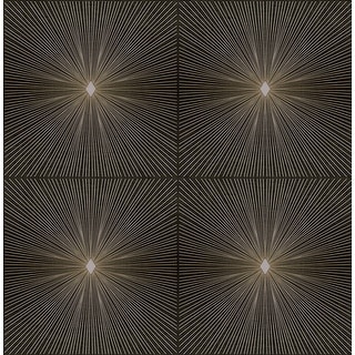 Seabrook Designs Melrose Starburst Unpasted Wallpaper - Bed Bath ...
