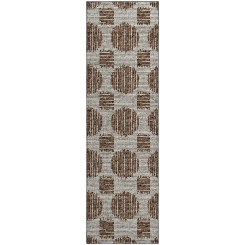 Premium Washable Super Soft Contemporary Geo Mayfield Rug