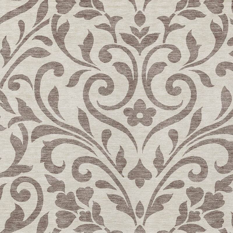 HomeRoots Floral Transitional Rectangle Outdoor Rug