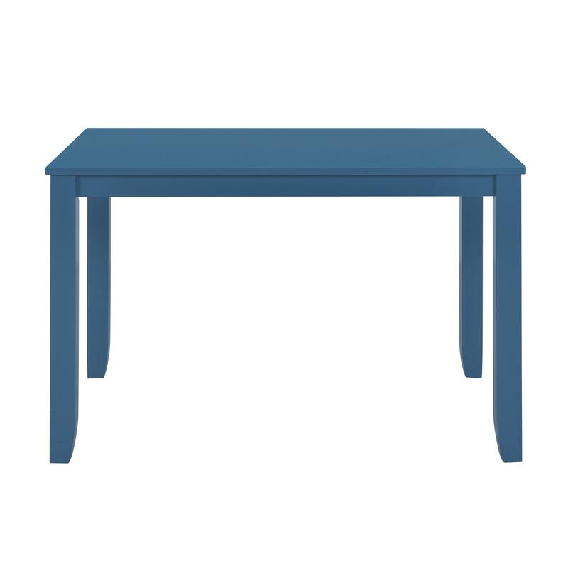 Dining Table Set Kitchen Rectangular Table and 4 Chairs, Wood Frame 5-Piece Dining Set for Kitchen Breakfast Nook Living Room