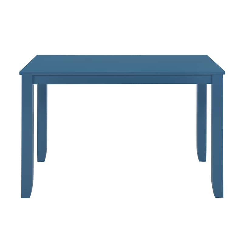 Dining Table Set Kitchen Rectangular Table and 4 Chairs for Kitchen