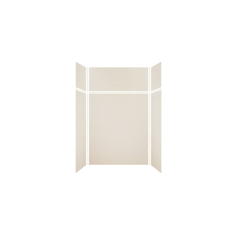Transolid Expressions 60-in X 32-in X 96-in Glue to Wall Shower Kit - 32" x 60" x 96"