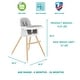 preview thumbnail 12 of 12, Dream On Me Lulu Highchair