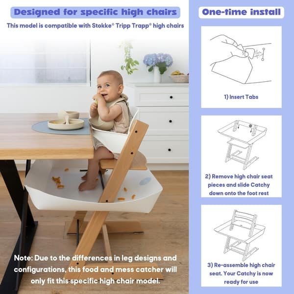 Baby Feeding Suction Plate For Stokke Tripp Trapp Baby Plates With Suction  Suction Sticker For High Chair Suction