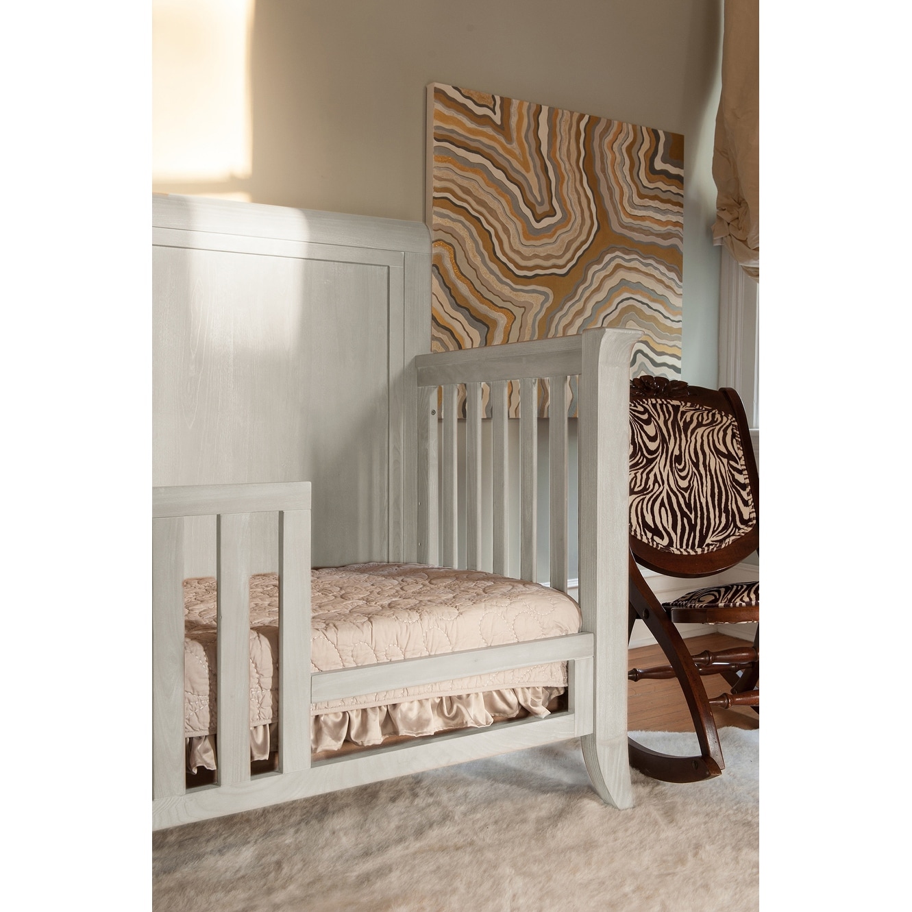 Milk Street Cameo Oval Crib Toddler Bed Conversion Kit