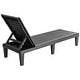 preview thumbnail 21 of 20, Costway Patio Lounge Chair Chaise Recliner Weather Resistant