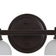 preview thumbnail 66 of 113, Shirley Metal/Glass LED Vanity Light, by JONATHAN Y