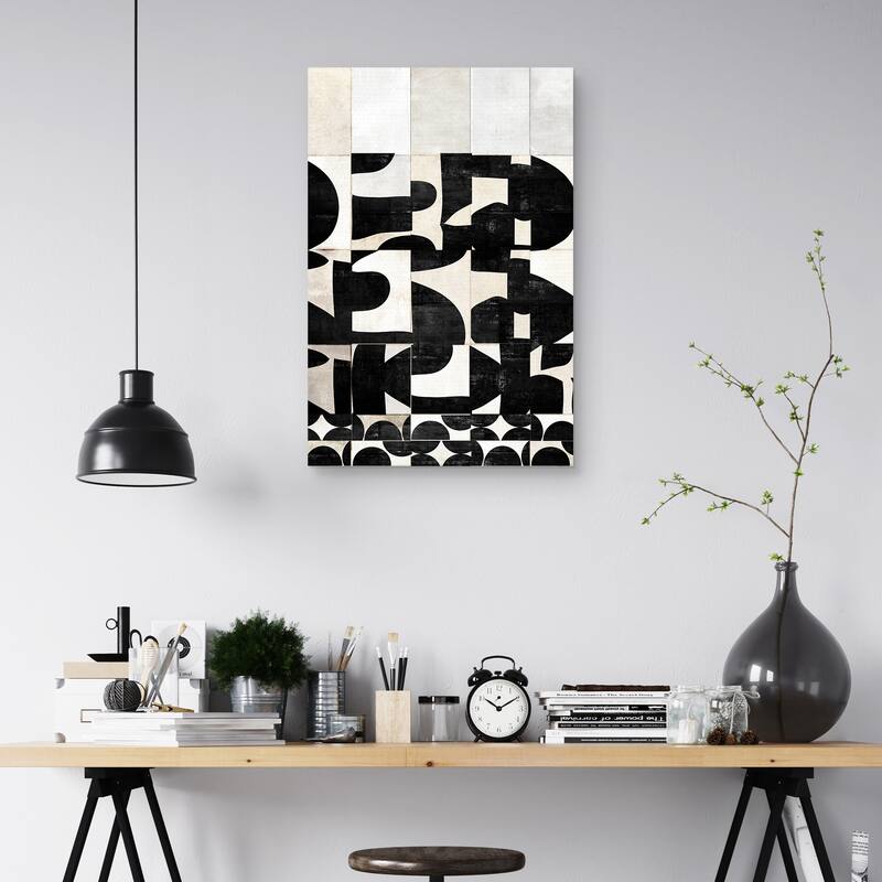 Scramble by Nikki Chu Canvas Art Print