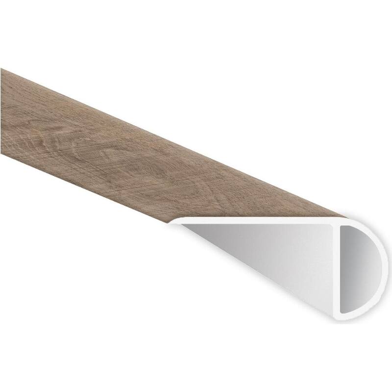 Ackland AKVTV-OSN-3 Ackland Vinyl Trims 94" x 2" Vinyl Glue Down or - Reclaimed Pecan