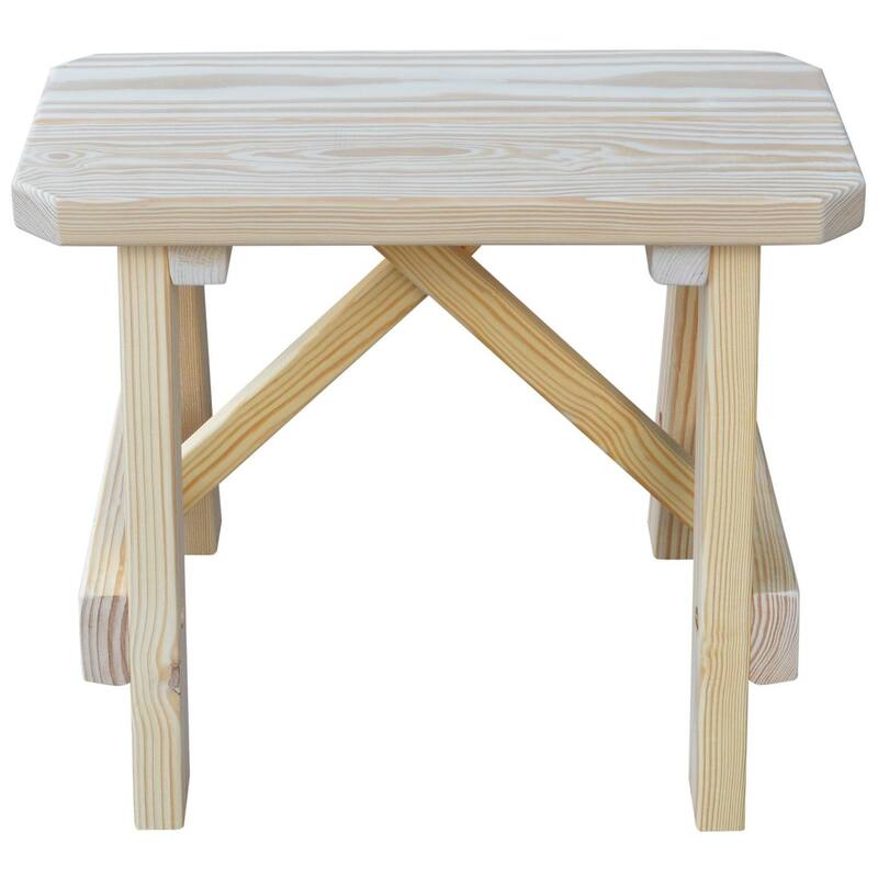 Pine 2' Traditional Bench