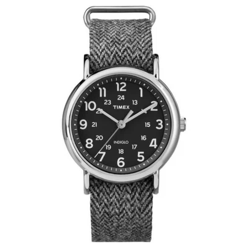 Timex Men's Weekender Black Dial Watch - TW2P72000 - One Size