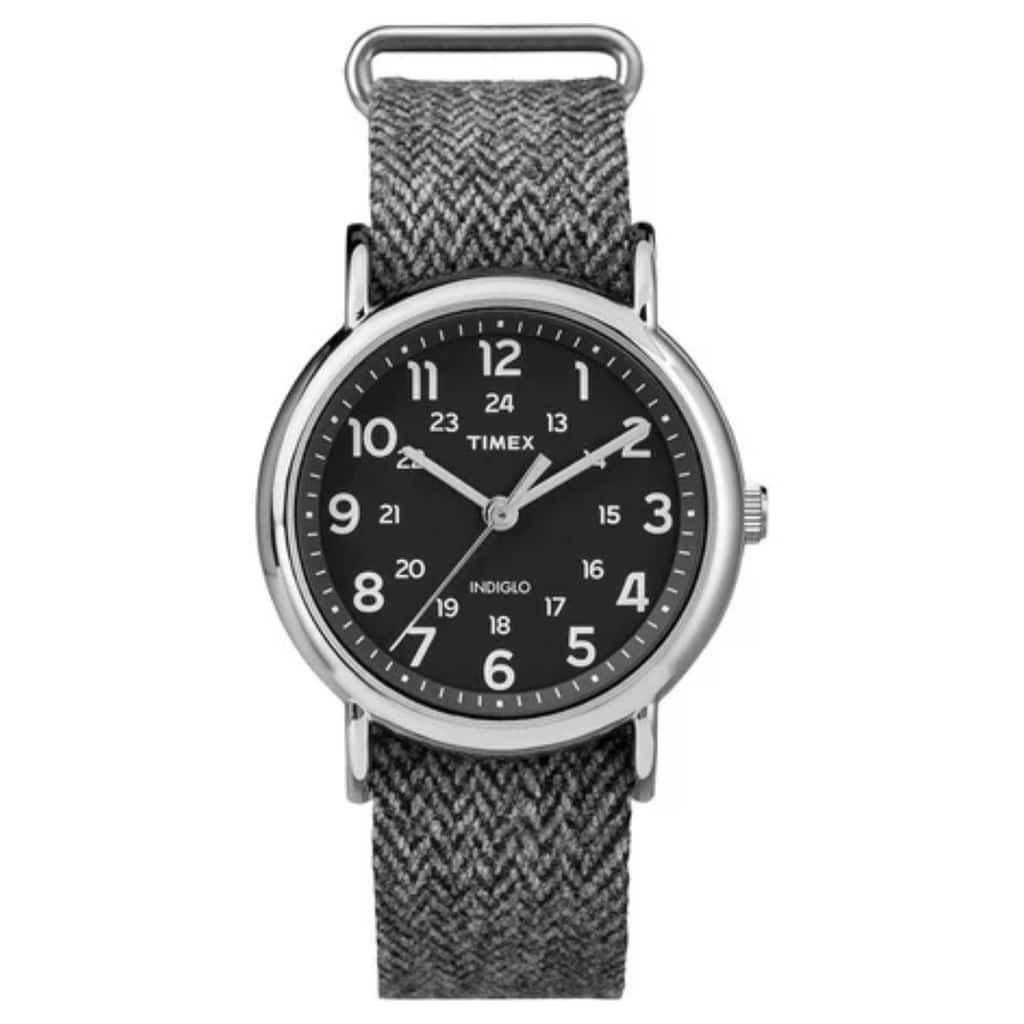 Timex Men's Weekender Black Dial Watch - TW2P72000 - One Size