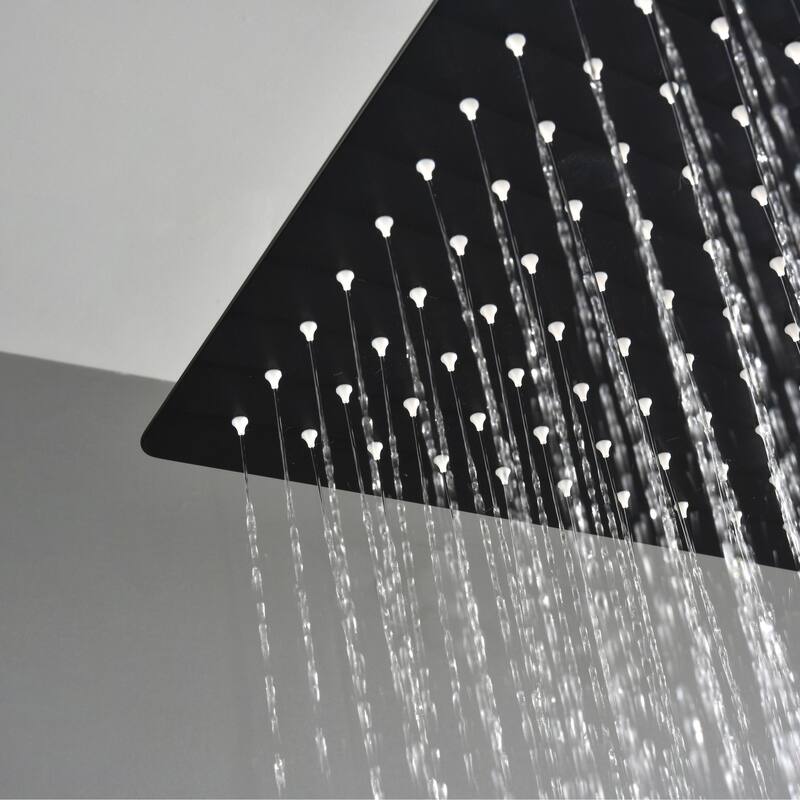 Bathroom Luxury High Pressure Waterfall Rain Shower Head