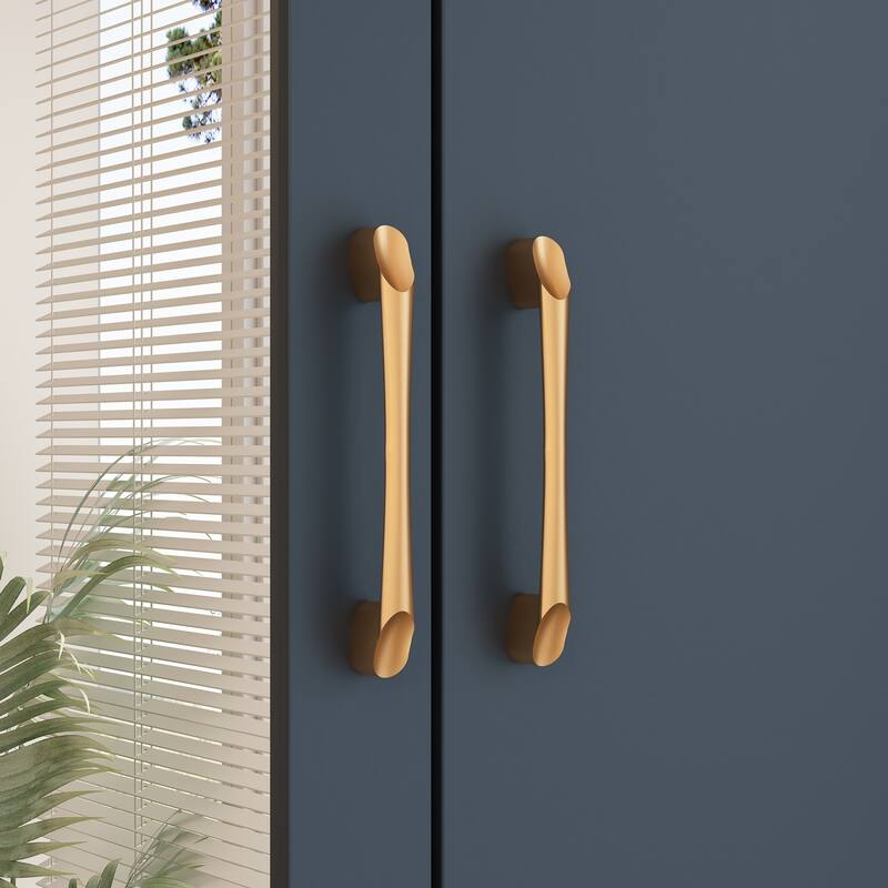 Wardrobe Closet Armoire Mirror Scalable Hanging Rod Storage Dresser