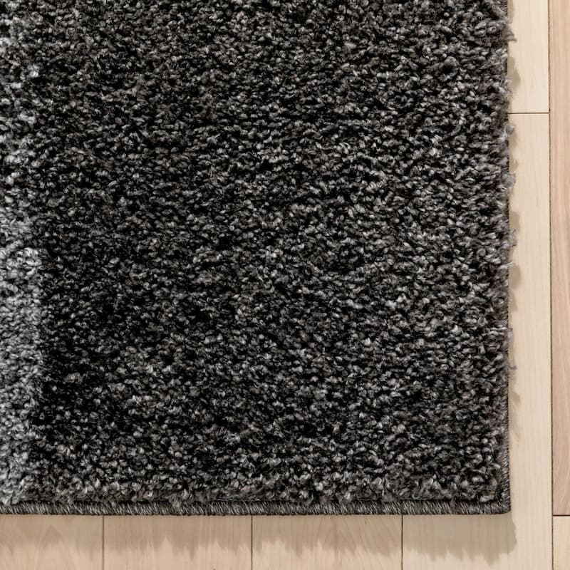 Well Woven Madison Shag Cubes Geometric Shag Area Rug