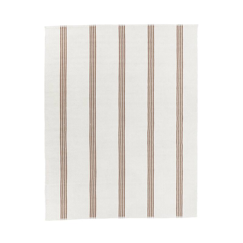 Villa by Classic Home Sorrento Handwoven Performance Stripe Fabric Rug