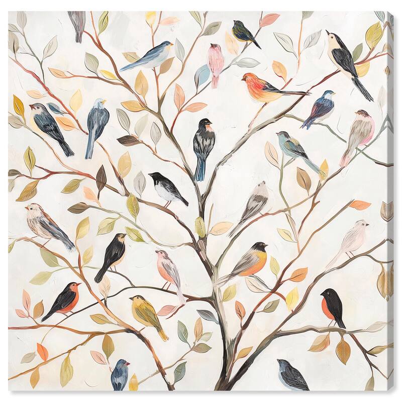 Song of the Tree Canvas by Art Remedy, Gallery Wrapped - 12" x 12"