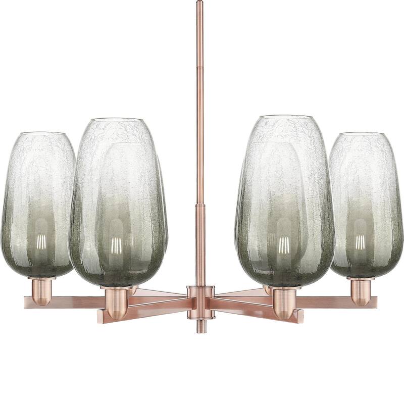 Innovations Lighting 716-6CR-17-24 Brookhaven Flute Chandelier