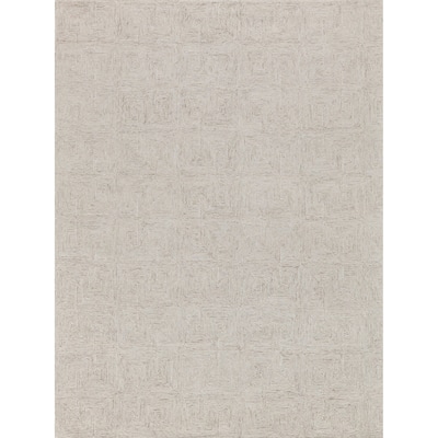 EXQUISITE RUGS Caprice Hand-tufted New Zealand Wool Beige/Ivory Area Rug.