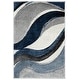preview thumbnail 37 of 128, SAFAVIEH Hollywood Deep Mid-Century Modern Abstract Rug 2' x 3' - Grey/Blue