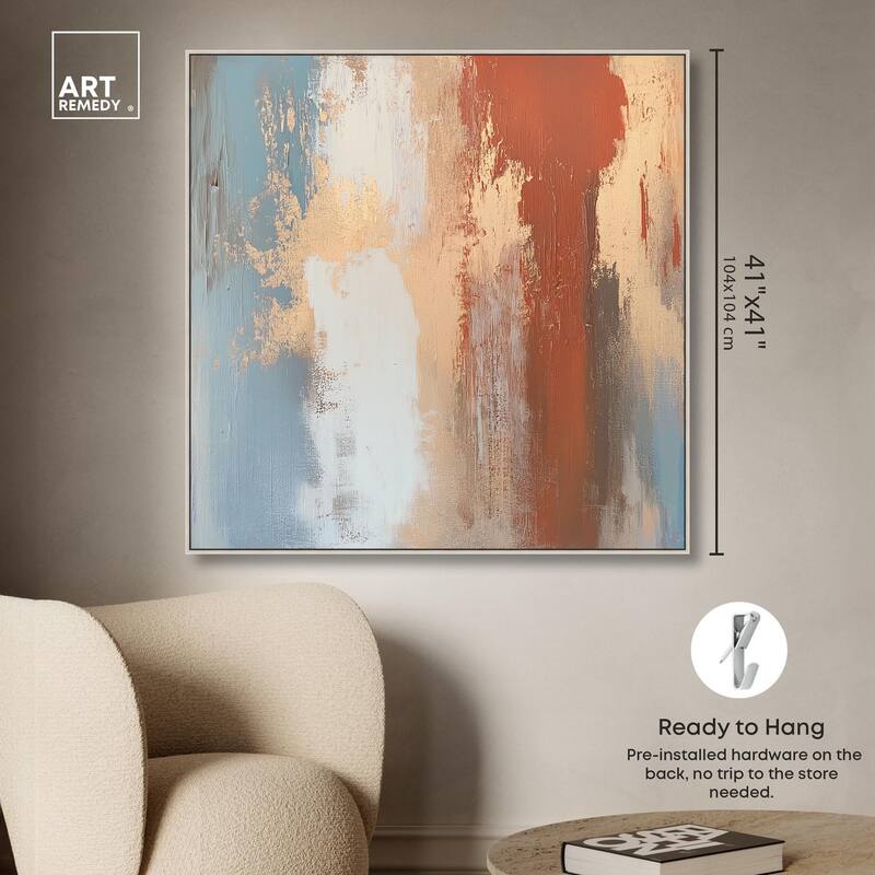 Coastal Rust I Canvas by Art Remedy