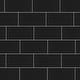 preview thumbnail 11 of 9, Merola Tile Crown Heights 3"x 6" Matte Black Ceramic Wall Tile