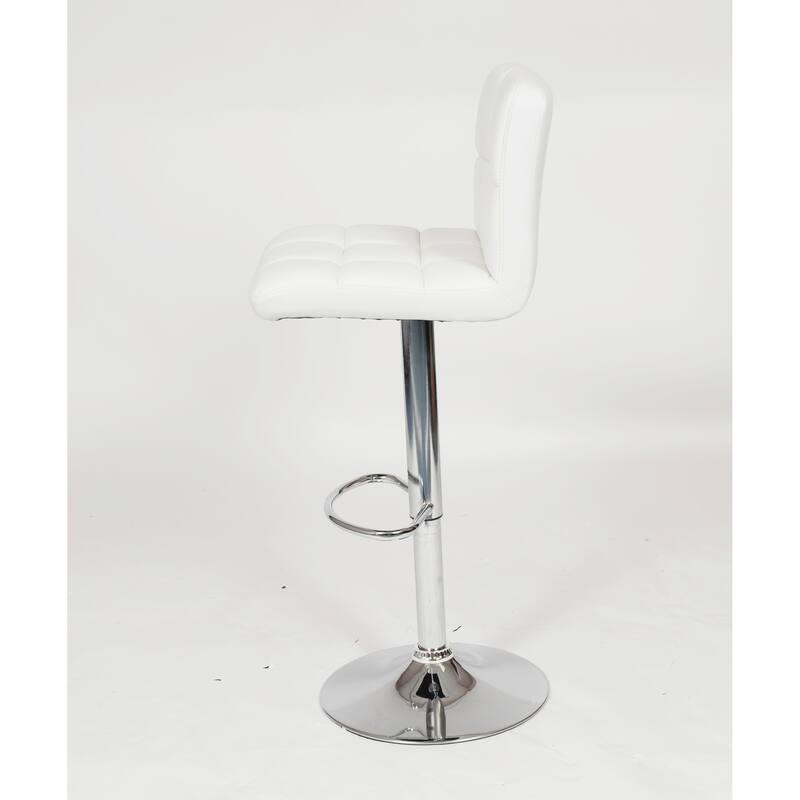 Swivel Adjustable Hydraulic Bar Stool,Set of 2
