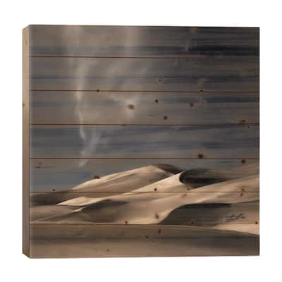 Nature Heals And Cheers... Print On Wood by Yvette Depaepe - Multi-Color