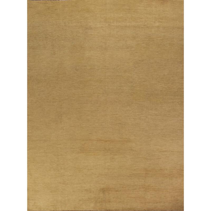 Gabbeh Oriental Area Rug Hand-Knotted Tribal Wool Carpet - 7'11" x 9'9"