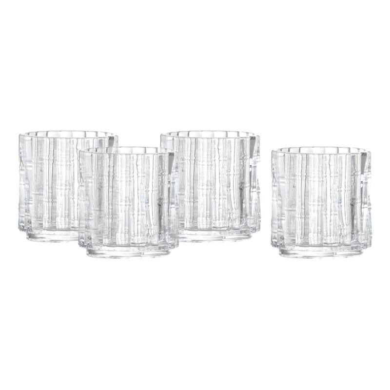 Mahalo DOF 10.8oz (320ml), GB - 10.8 Ounce - Clear - Set of 4