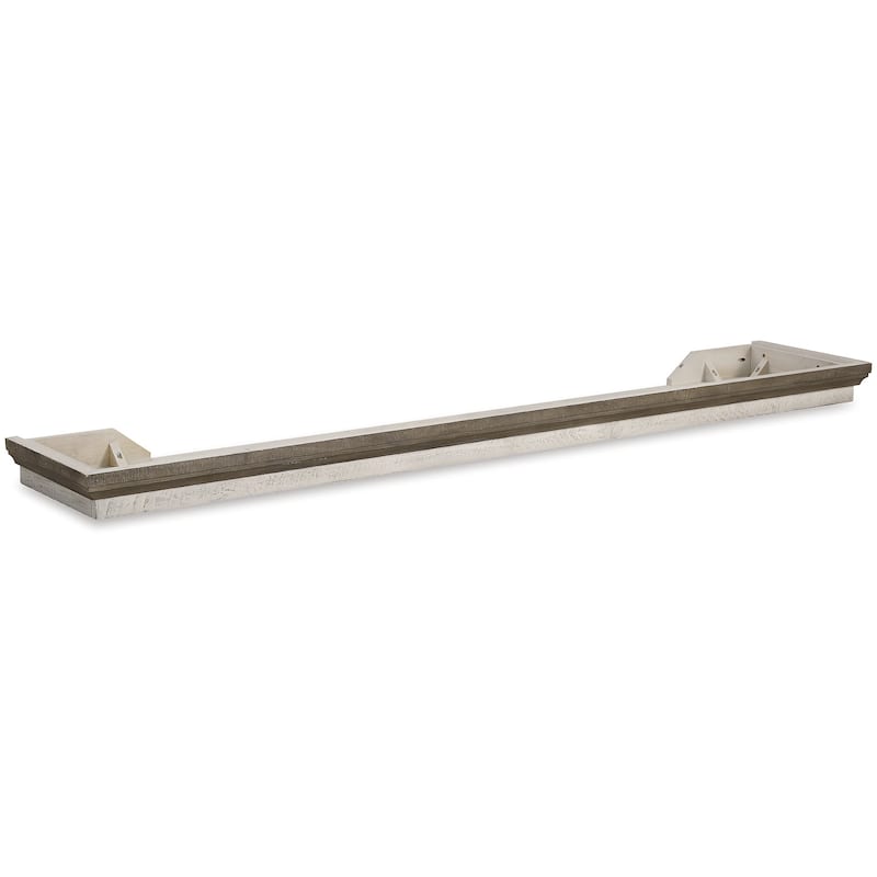 Signature Design by Ashley Havalance White/Brown/Beige Bridge - 77"W x 15"D x 4"H