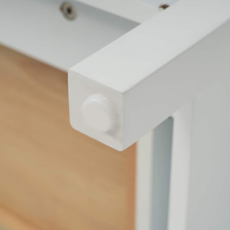 GDFStudio - Opal Wood & Ceramic 30" Bathroom Vanity with Sink & Ample Storage for Small Bathrooms