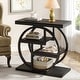 preview thumbnail 13 of 60, Small 3-tier Living Room End Tables And Side Tables with Metal Frame