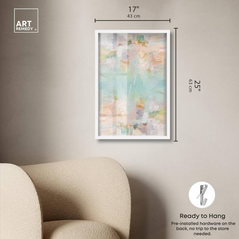 Expressive Swirls Shadowbox by Art Remedy