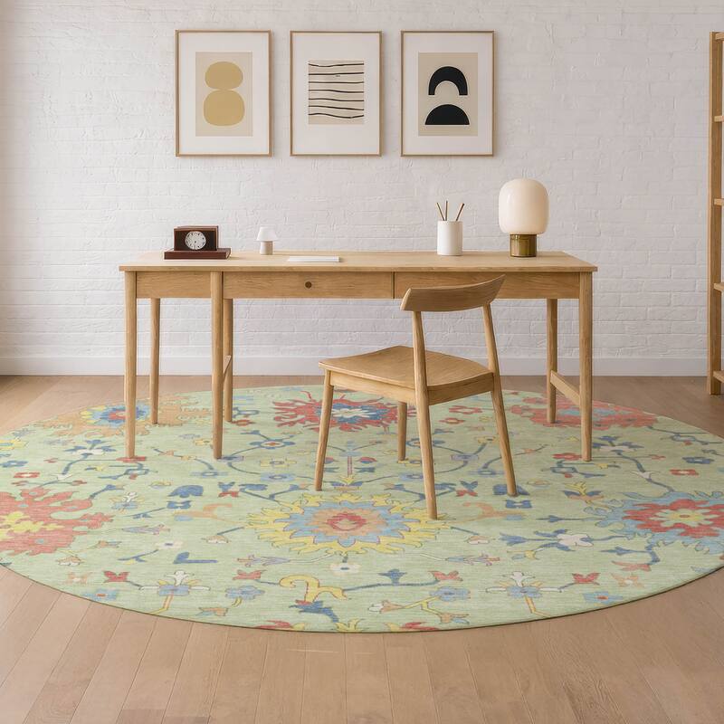 Machine Washable Indoor/ Outdoor Global Dillon Chantille Rug