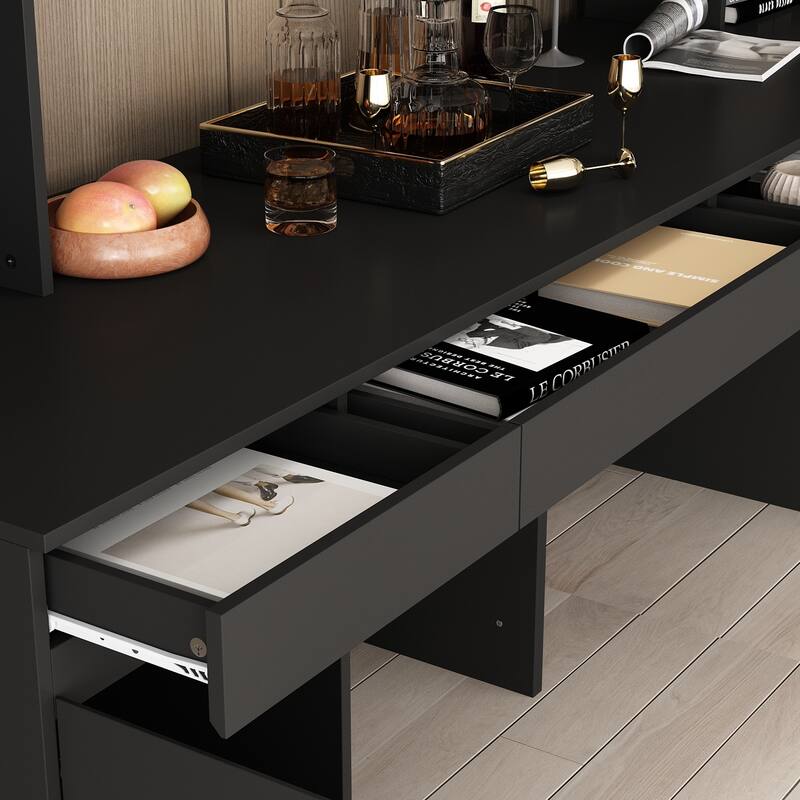 Alloy Frame Workstation Elegance Meets Durability Large Computer Desk