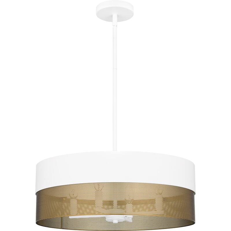 Alani 4-Light Matte White Pendant Light