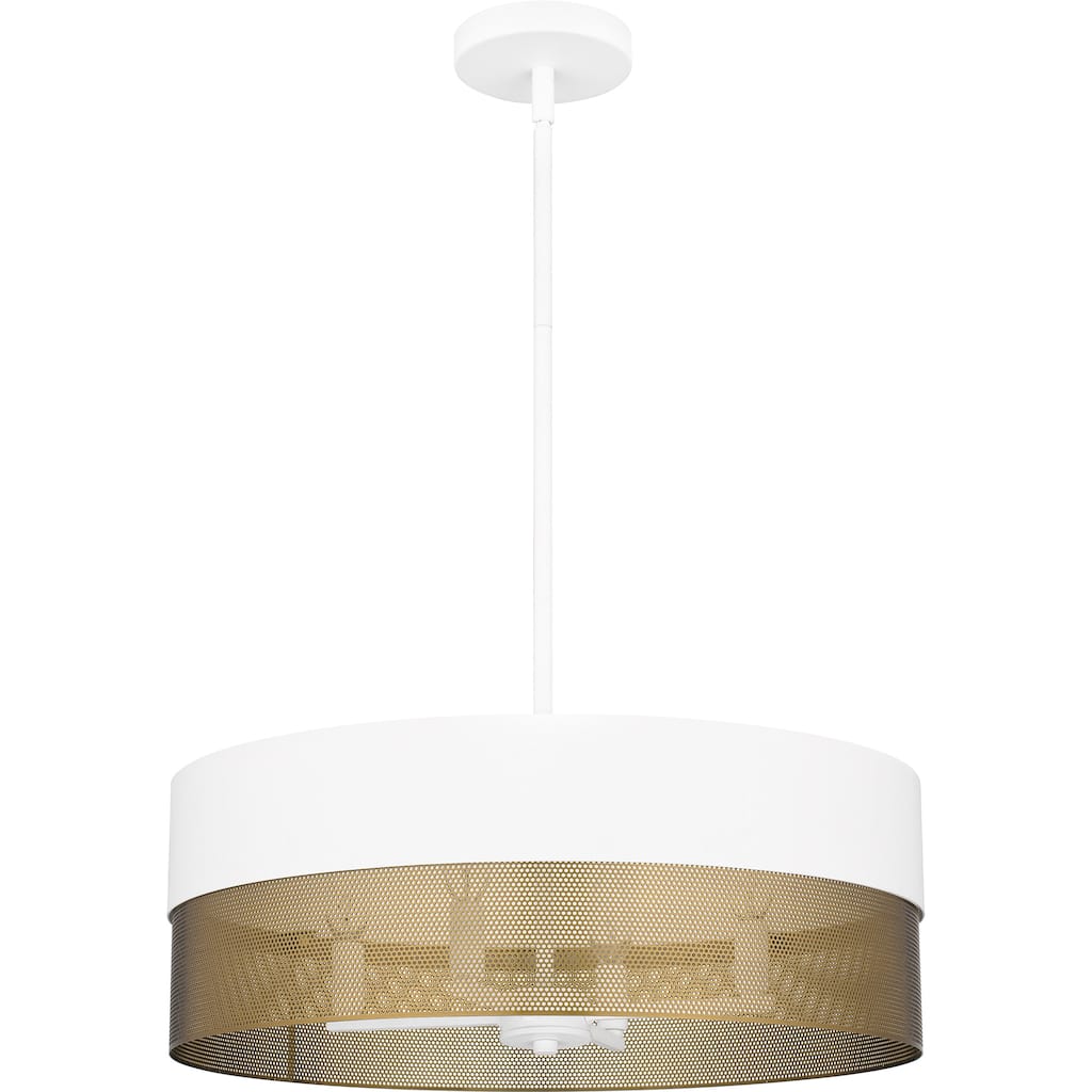 Alani 4-Light Matte White Pendant Light