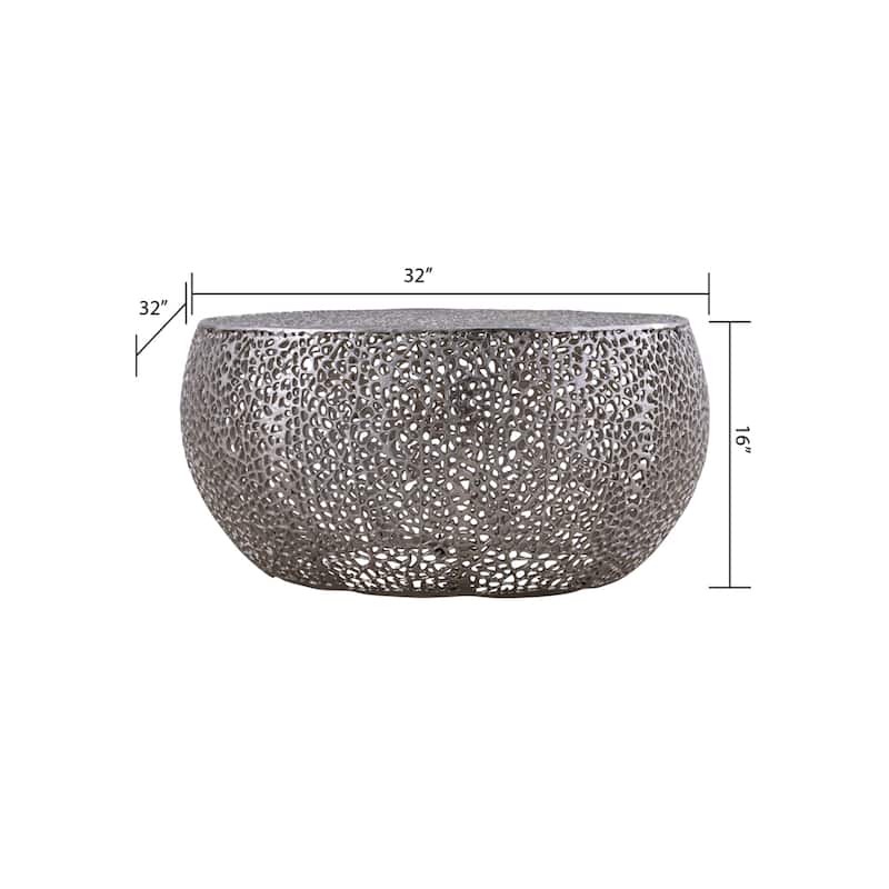 CT3502-32 Modern & Contemporary Style Coffee Table Made with Aluminum Casted