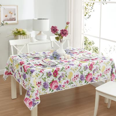 Sophia Pom Pom Tablecloth