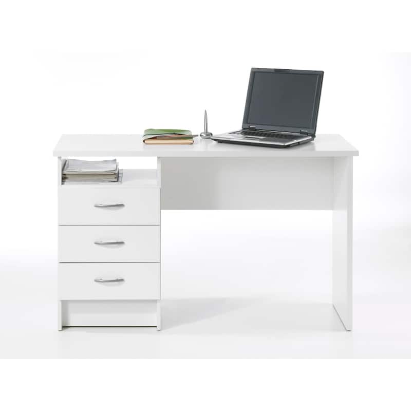 Porch & Den Skylar Desk with 3 Drawers
