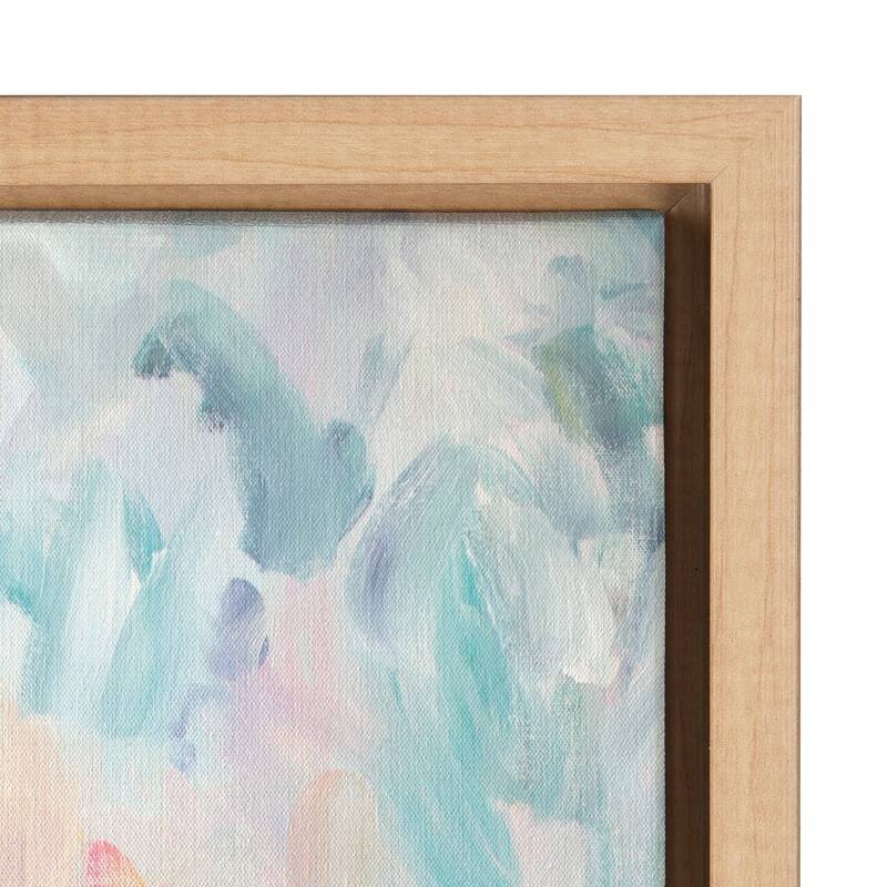 Kate and Laurel Sylvie Fish Creek Frame Canvas by Rachel Christopoulos