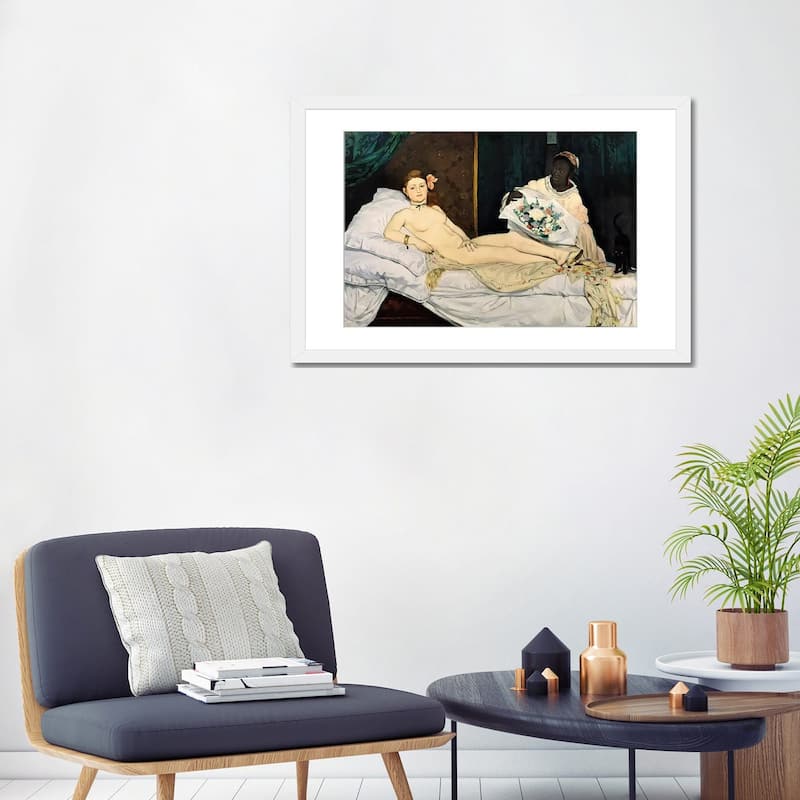 iCanvas "Olympia, 1863" by Edouard Manet