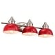 preview thumbnail 3 of 11, 3 Light dimmable Bathroom Vanity Lights