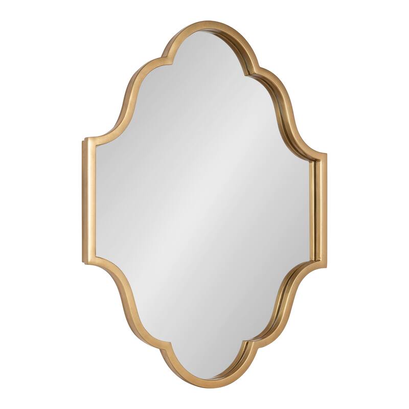 Kate and Laurel Rowla Framed Wall Mirror - 18x24 - Gold
