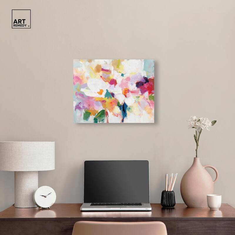 Bold Brushstroke II Canvas by Art Remedy, Gallery Wrapped