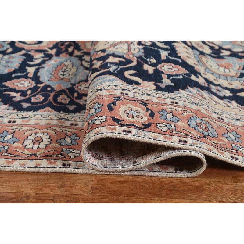 Floral Wool Sultanabad Ziegler Turkish Oriental Area Rug Hand-knotted - 9'9" x 13'0"