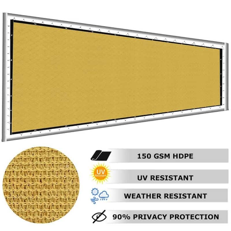 Artpuch Privacy Screen Fence Blockage Heavy Duty Protective for Outdoor Patio Lawn Garden Balcony